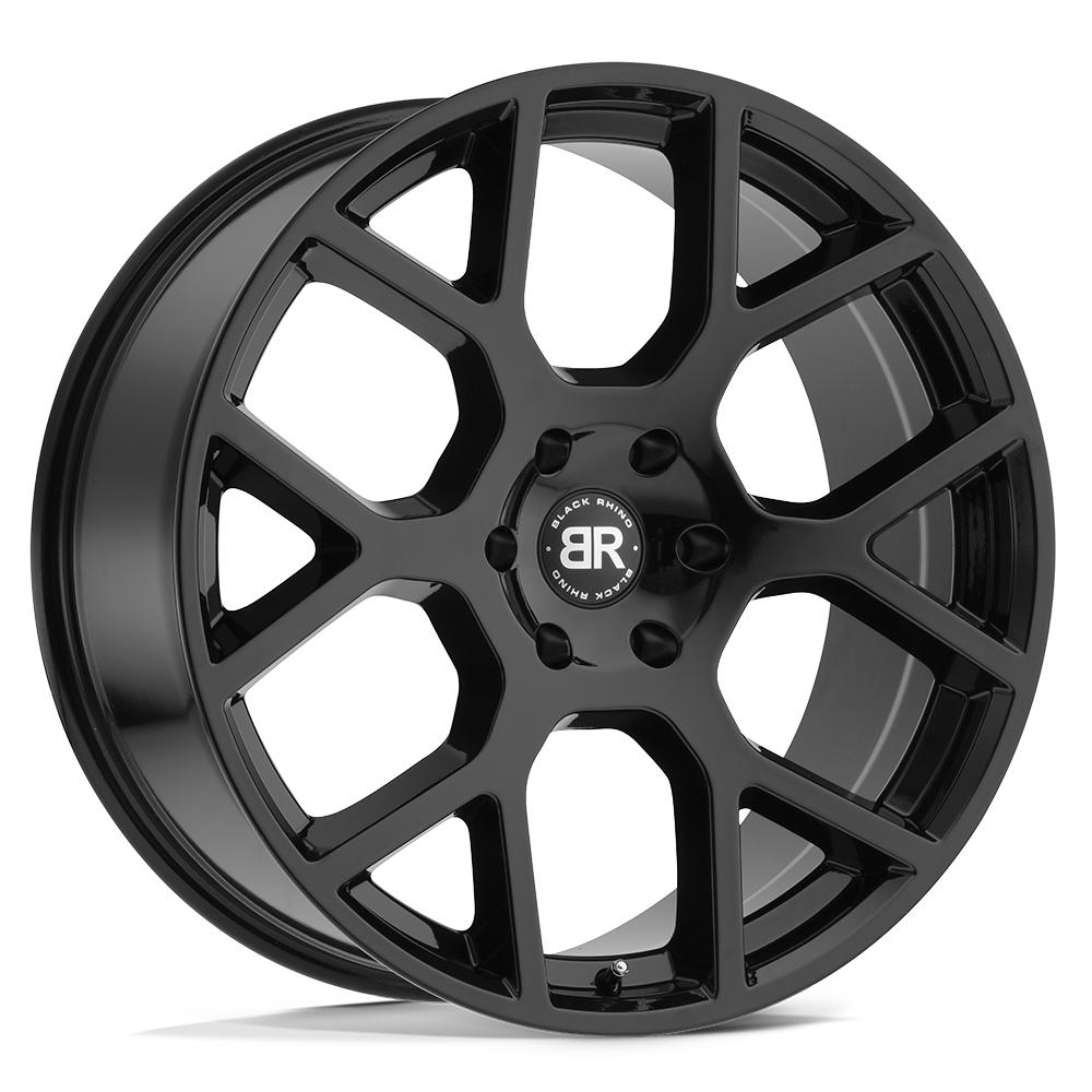 24x10 Black Rhino Hard Alloys TEMBE 5x150 30 offset 110.1 hub BLACK - 2410TEM305150B10
