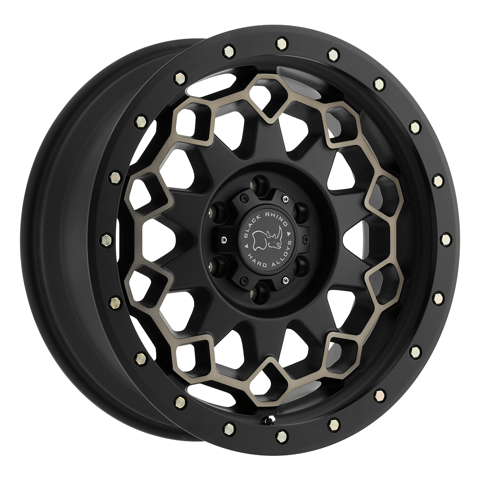 20x9 Black Rhino Hard Alloys DIAMANTE 5x139.7 0 offset 78.1 hub BLACK - 2090DMN005140M78