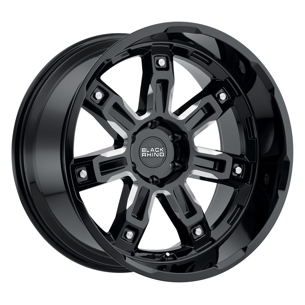 20x9.5 Black Rhino Hard Alloys LOCKER 6x139.7 -18 offset 112.1 hub BLACK - 2095LKR-86140B12