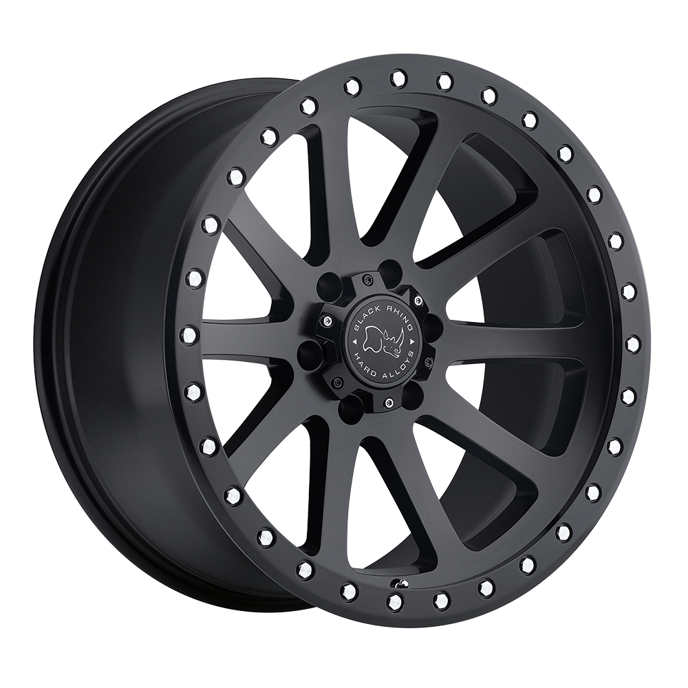 20x10 Black Rhino Hard Alloys MINT 6x139.7 -12 offset 112.1 hub BLACK - 2010MNT-26140M12