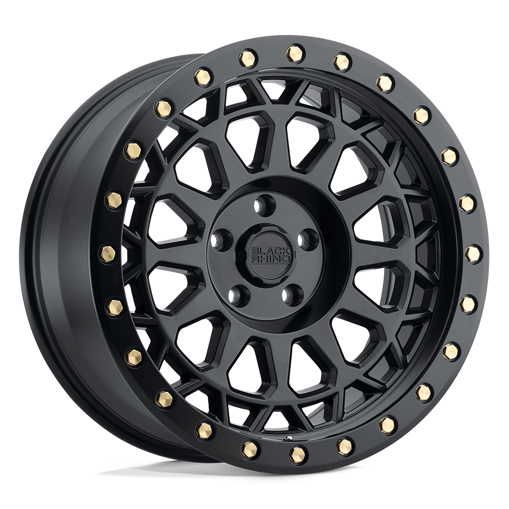 20x9.5 Black Rhino Hard Alloys PRIMM 5x127 0 offset 71.5 hub BLACK - 2095PRM005127M71