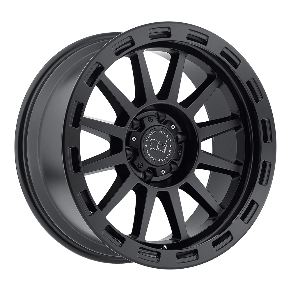 22x10 Black Rhino Hard Alloys REVOLUTION 5x127 -23 offset 71.5 hub BLACK - 2210REV-35127M71