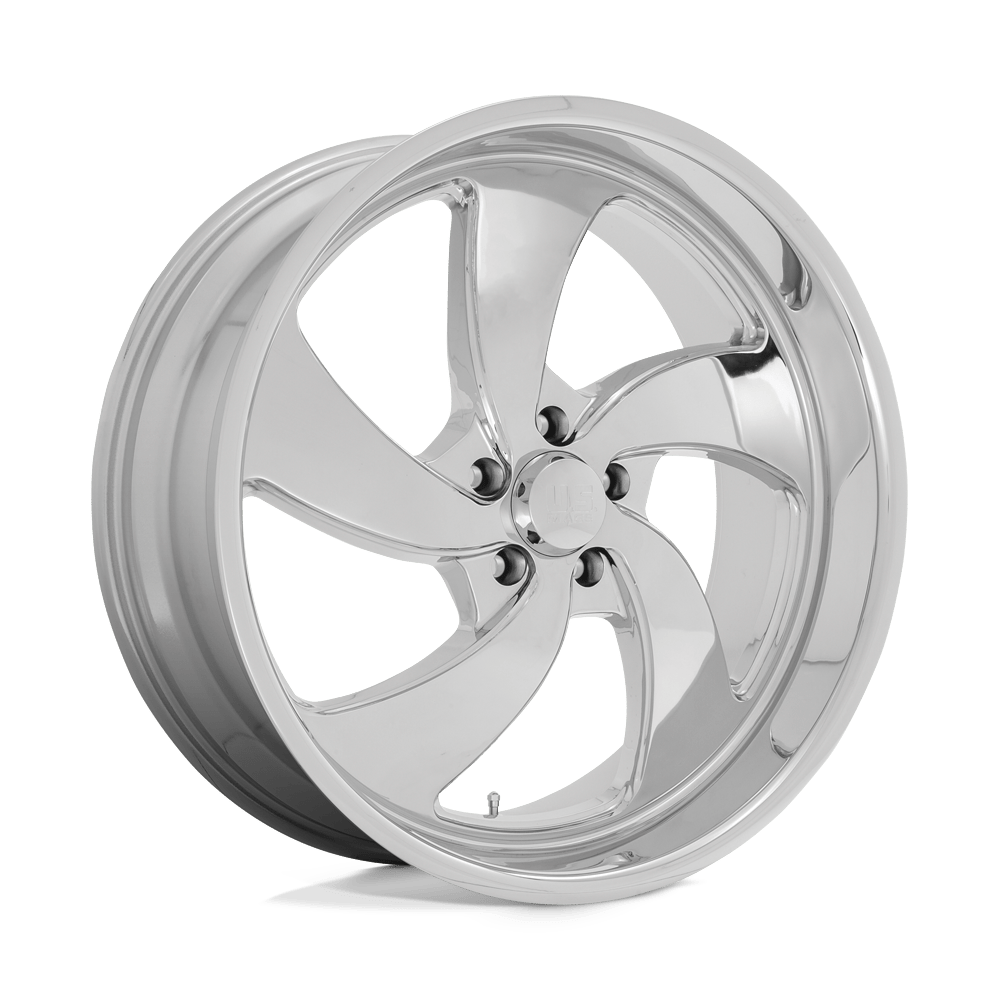 22x10.5 US Mas Wheels U132 DESPERADO 5x120.65 1 offset 72.56 hub CHROME - U132220561+01R