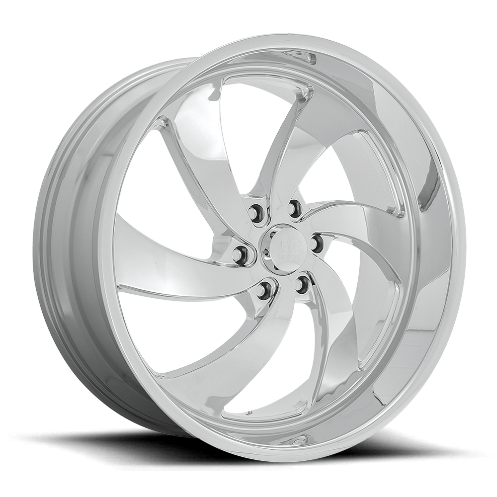 24x10 US Mas Wheels U132 DESPERADO 6x135 25 offset 87.1 hub CHROME - U132240089+25