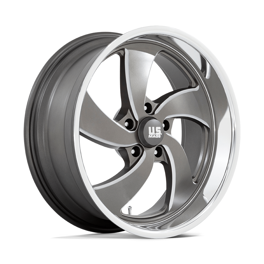 20x8 US Mas Wheels U133 DESPERADO 5x127 1 offset 78.1 hub GRAY - U133208073+01L