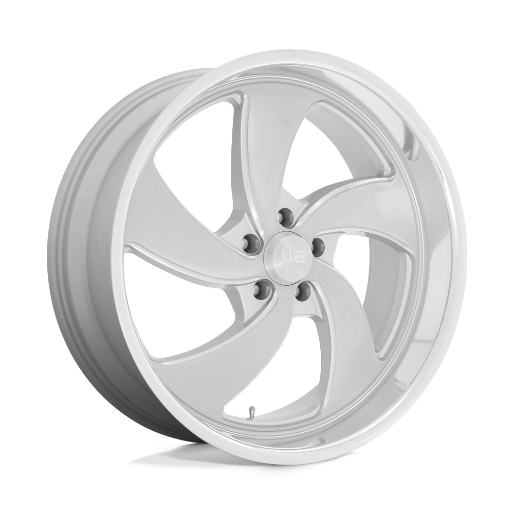 22x10.5 US Mas Wheels U134 DESPERADO 5x127 1 offset 78.1 hub SILVER - U134220573+01R