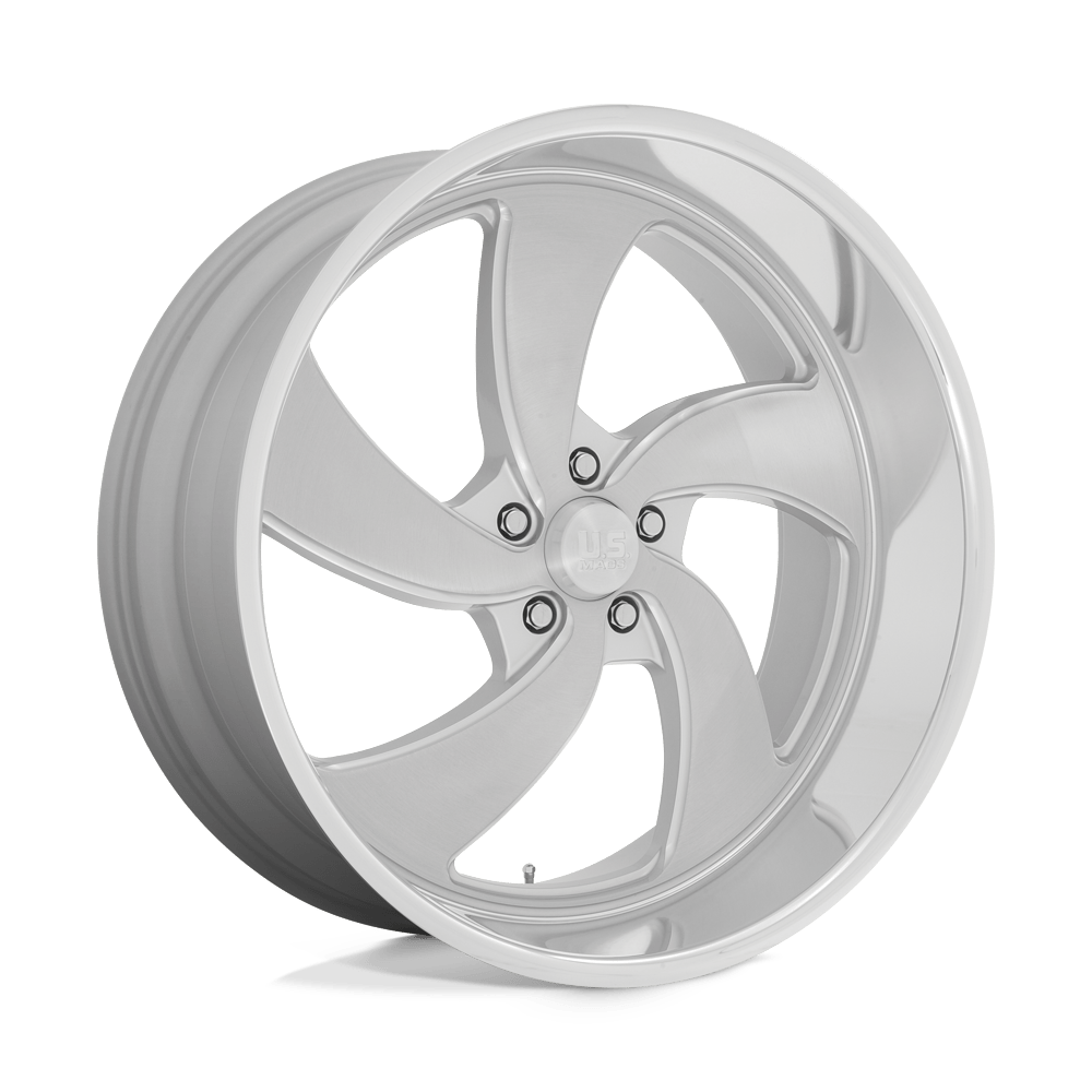 24x10 US Mas Wheels U134 DESPERADO 5x127 5 offset 78.1 hub SILVER - U134240073+05L