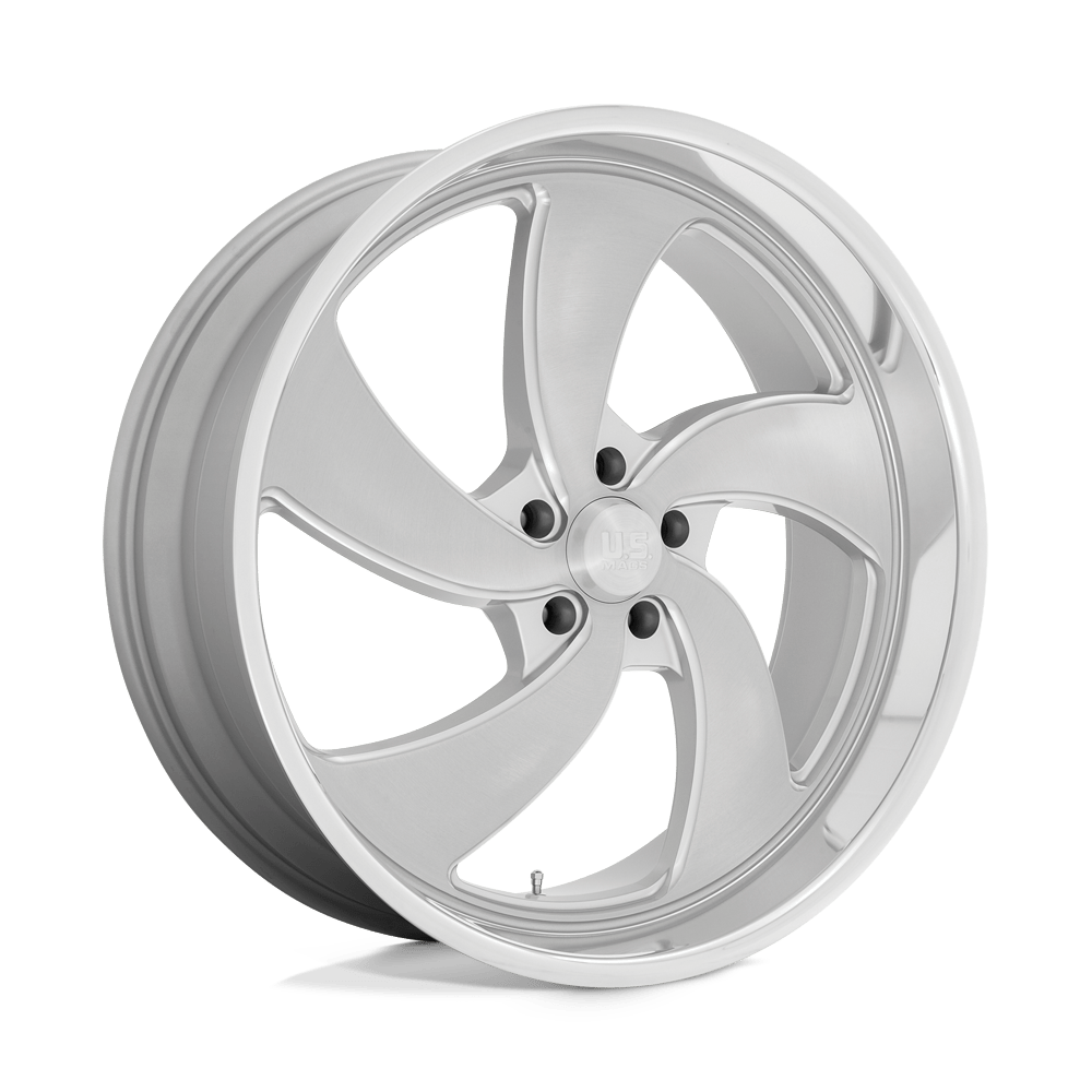 24x9 US Mas Wheels U134 DESPERADO 5x127 1 offset 78.1 hub SILVER - U134249073+01R
