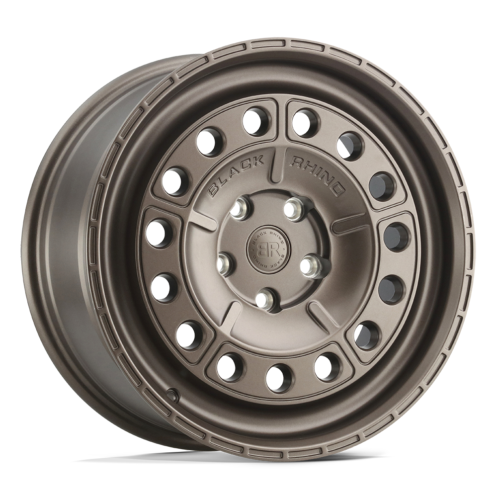15x7 Black Rhino Hard Alloys UNIT 5x114.3 15 offset 76.1 hub BRONZE - 1570UNT155114Z76