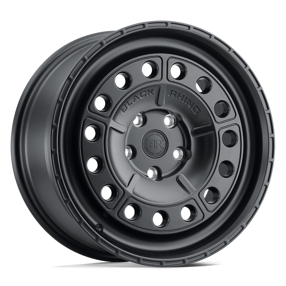 17x8 Black Rhino Hard Alloys UNIT 5x114.3 30 offset 76.1 hub BLACK - 1780UNT305114M76