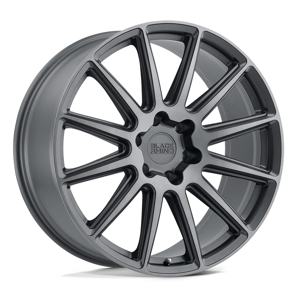 22x10 Black Rhino Hard Alloys WAZA 5x114.3 30 offset 76.1 hub GRAY - 2210WAZ305114G76