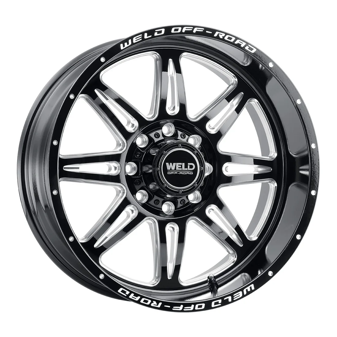 20x10 WELD Off-Road  8x170 Cheyenne Gloss Black Milled -18 offset 125.1 hub W13200017475