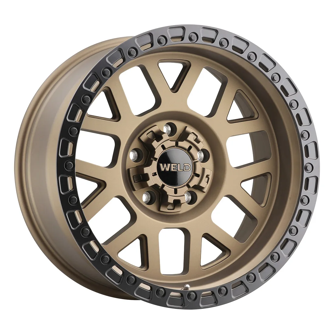 17x10 WELD Off-Road  5x114.3 Cinch Satin Bronze -25 offset 78.1 hub W11570026450