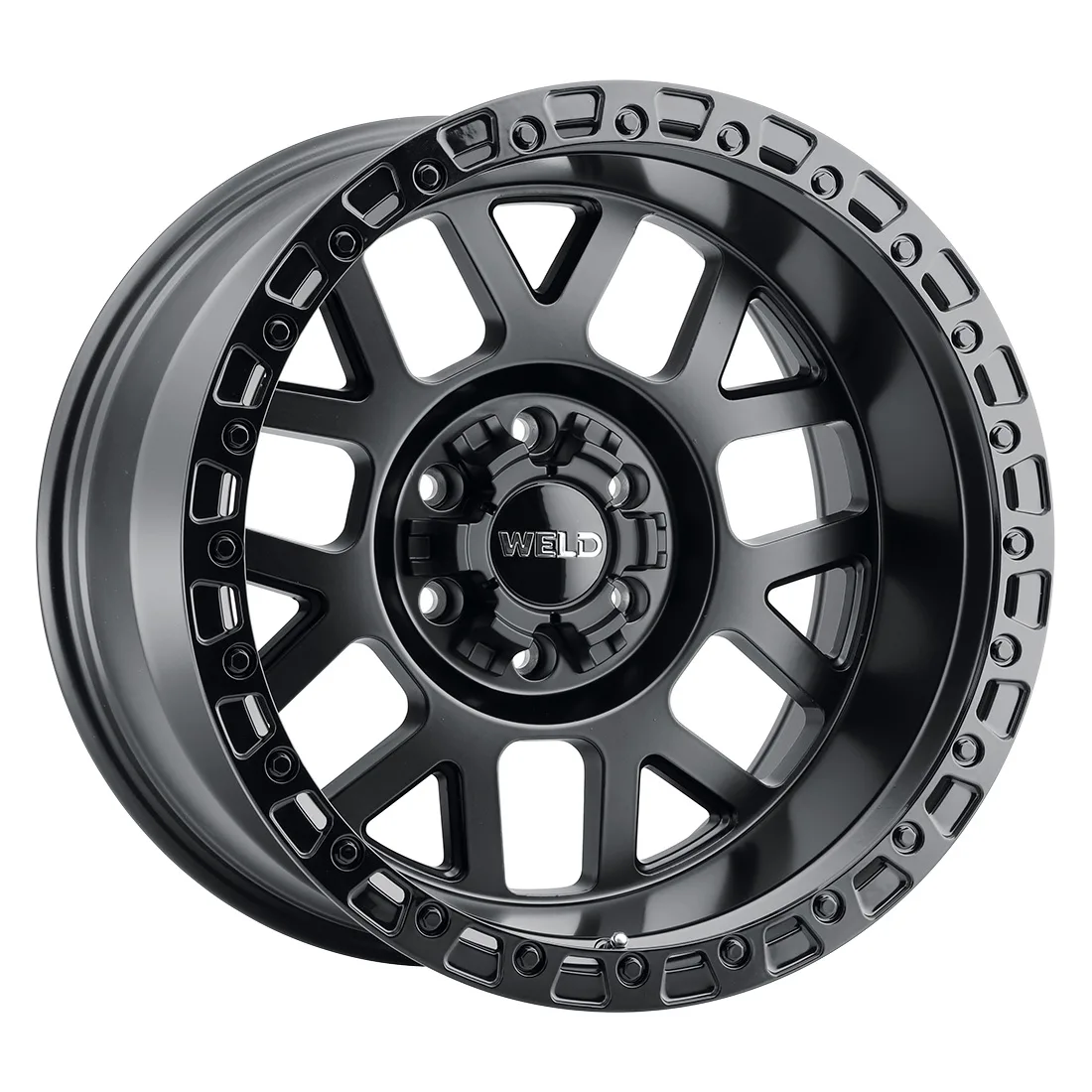 17x10 WELD Off-Road  6x135 Cinch Satin Black -25 offset 106.1 hub W10470098450