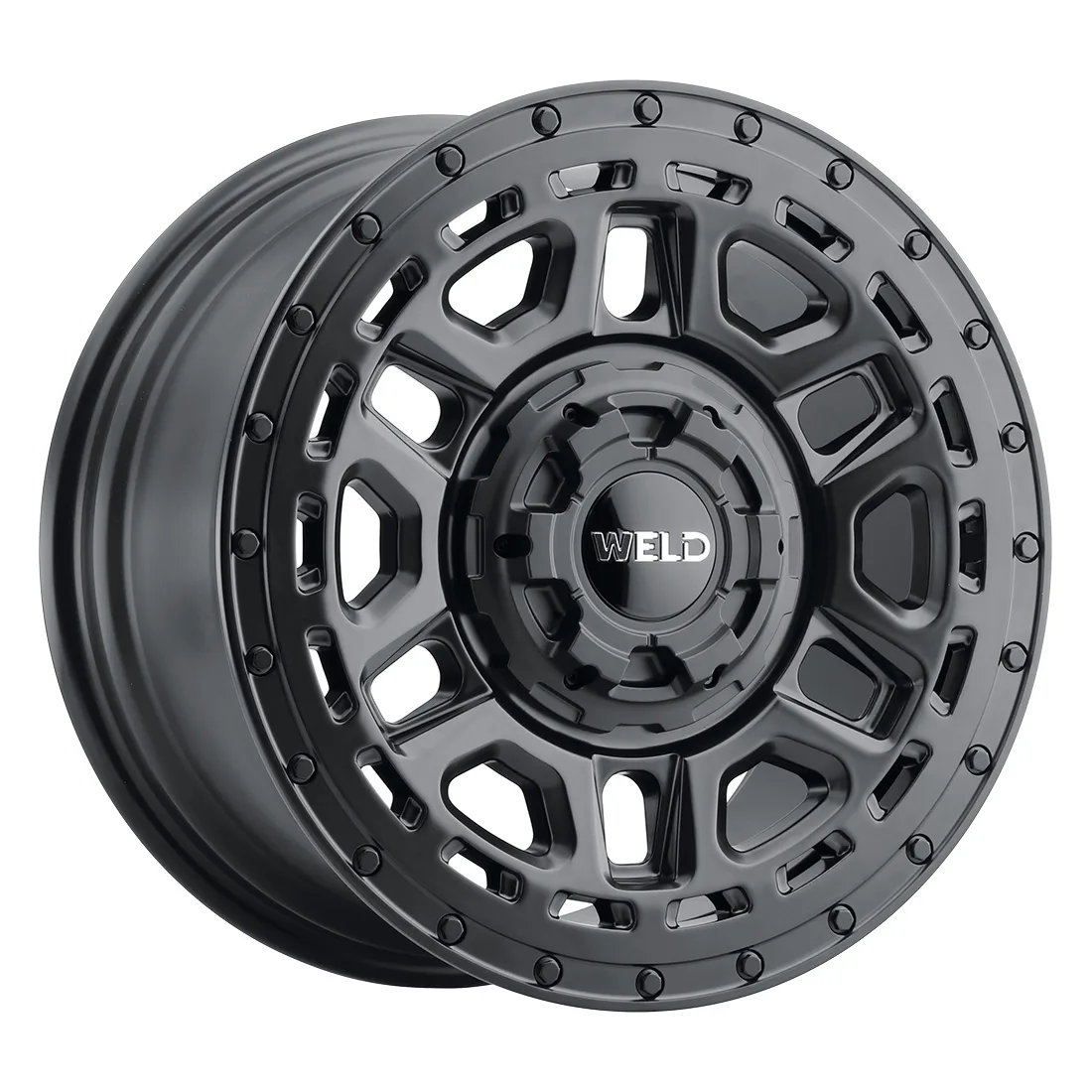 22x12 WELD Off-Road  6x135 Crux Satin Black -44 offset 106.1 hub W11922098475