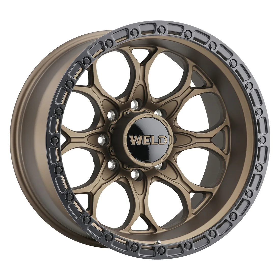 20x9 WELD Off-Road  8x180 Ledge 8 Satin Bronze 0 offset 124.3 hub W10609018501
