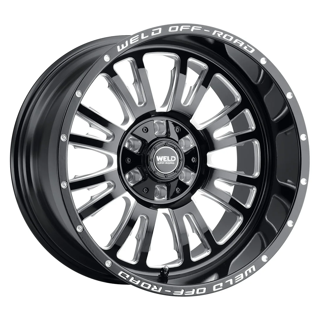 20x9 WELD Off-Road  6x135 Slingblade Gloss Black Milled 20 offset 106.1 hub W15809098575