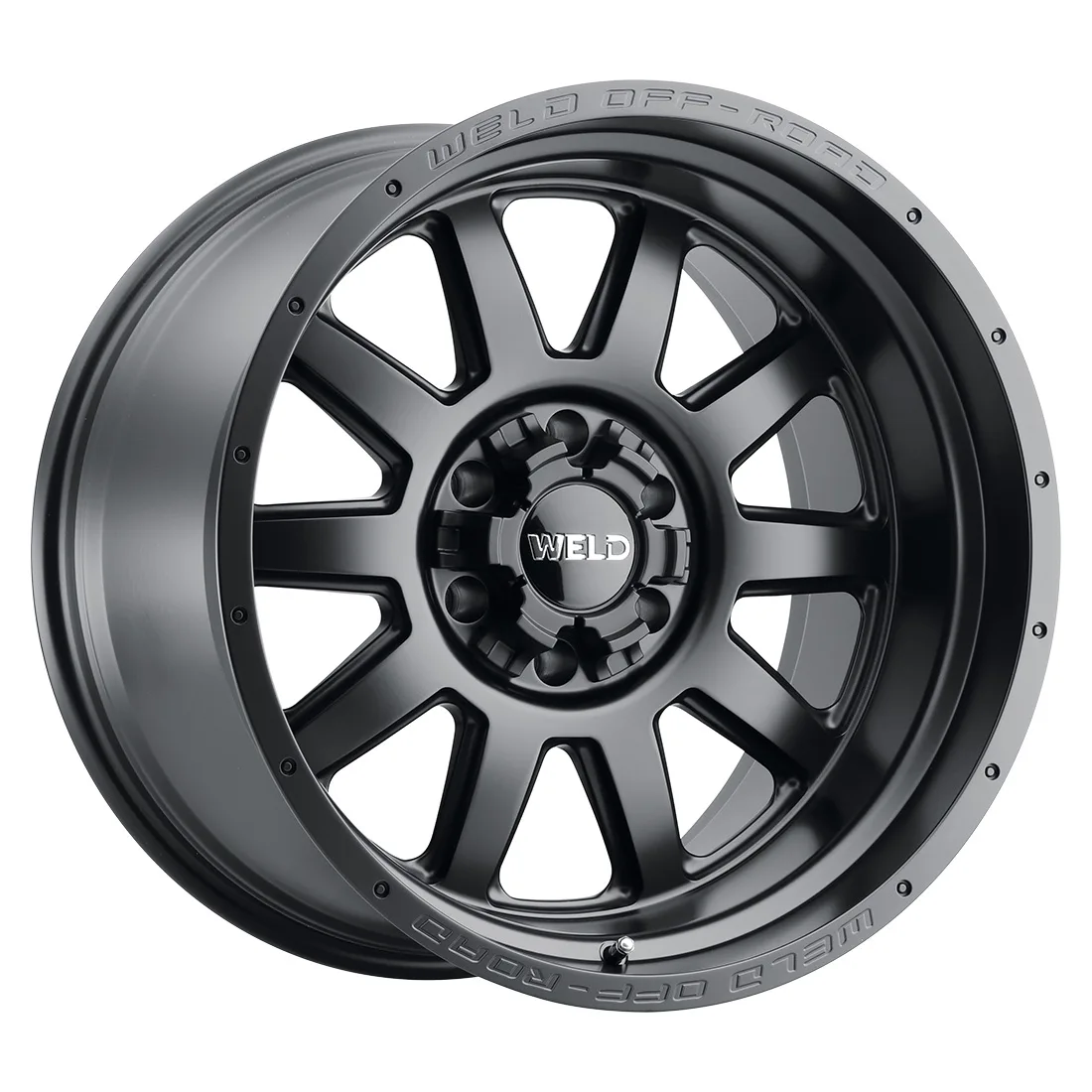 20x9 WELD Off-Road  6x135 Stealth Satin Black 0 offset 106.1 hub W10109098501