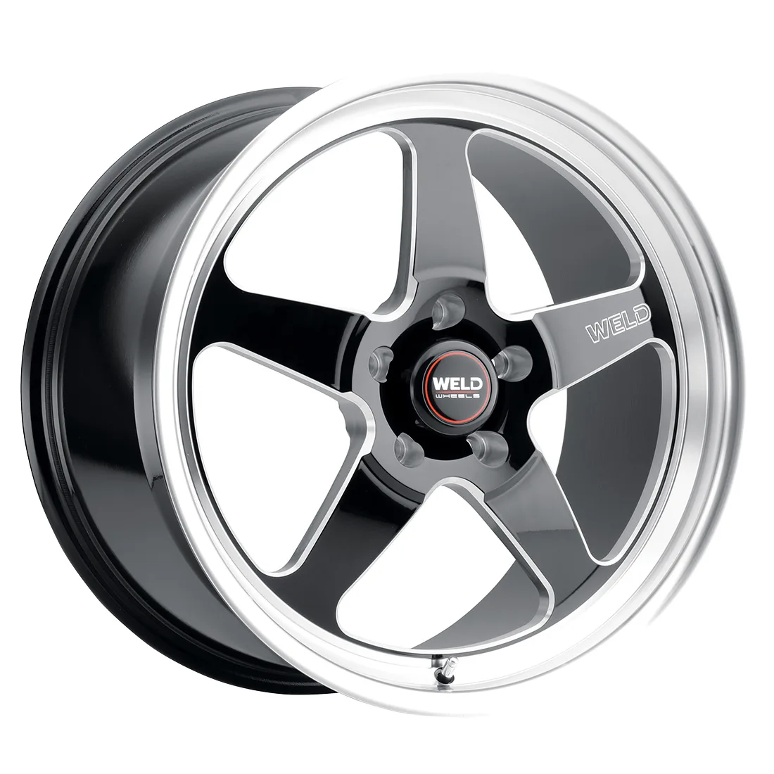20x10.5 WELD Street Performance RF 5x115 Ventura Street Gloss Black Milled 20 offset 71.5 hub S10400590P20